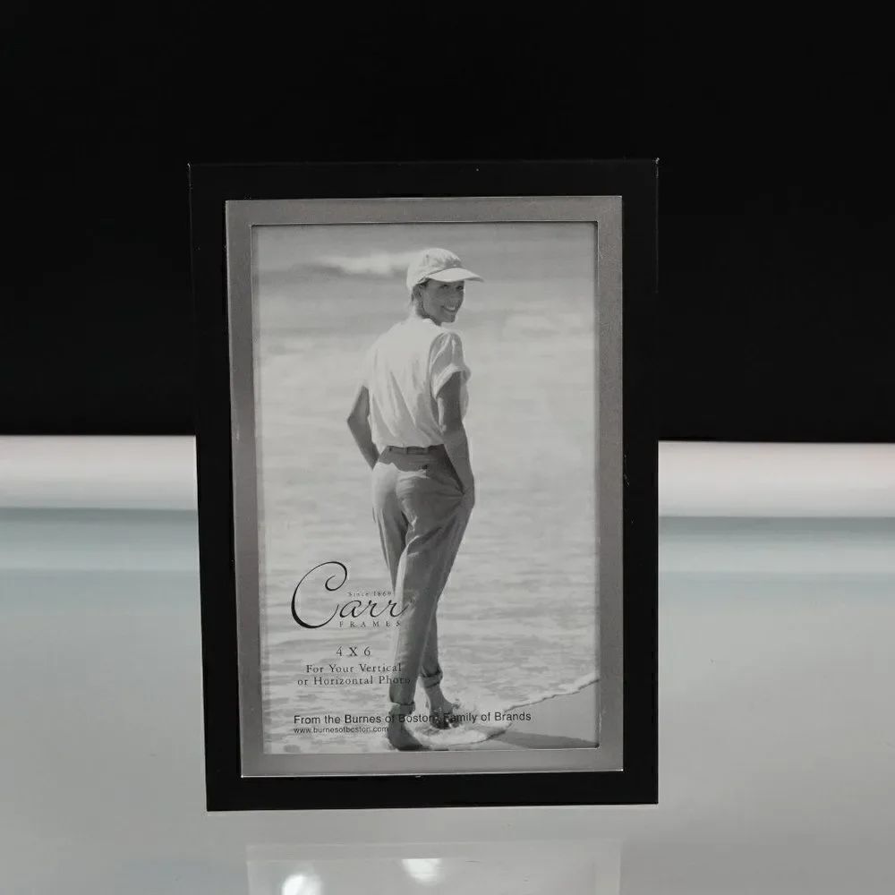 Carr Picture Frame Black Silver Color - Picture 2 of 5